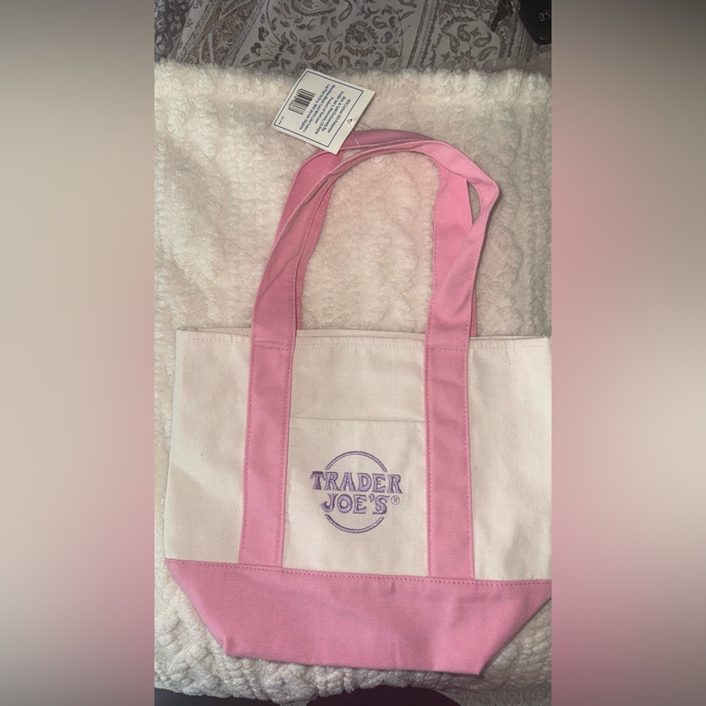 Viral Trader Joes Mini tote - Pink